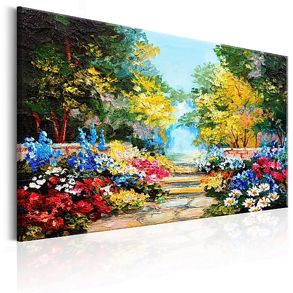 Wandbild - The Flowers Alley günstig online kaufen