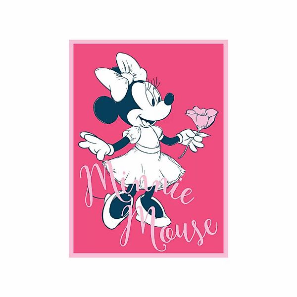 Komar Poster Minnie Mouse Girlie Disney B/L: ca. 50x70 cm günstig online kaufen