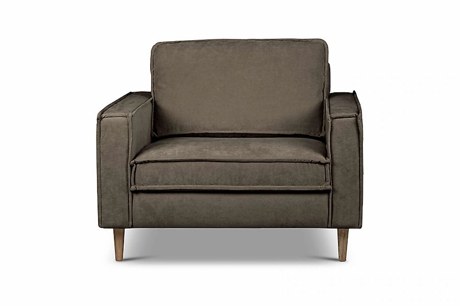 Home affaire Loveseat "Pinto Skandi 105 cm, Chenille, Struktur" mit Keder, günstig online kaufen