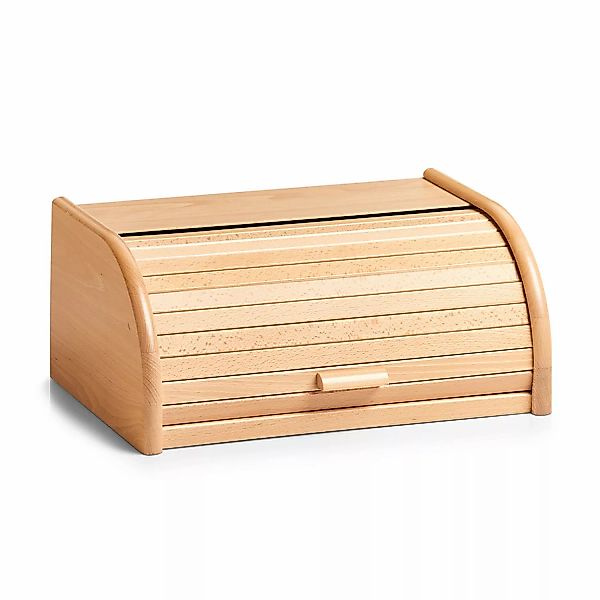 Zeller Rollbrotkasten Buche 18 cm x 28,2 cm x 39 cm Natur günstig online kaufen