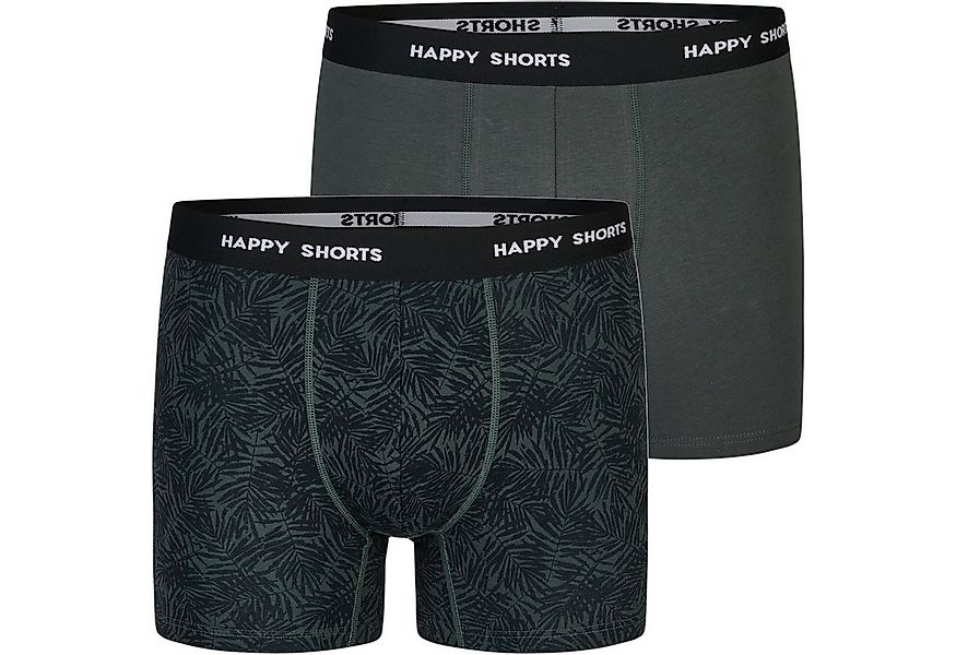 HAPPY SHORTS Trunk 2 Happy Shorts Jersey Trunk Herren Boxershorts Pant Palm günstig online kaufen