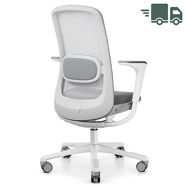 Abverkauf: HAG SoFi Mesh 7500 | 2D Armlehnen mit SlideBack Funktion | Hellg günstig online kaufen