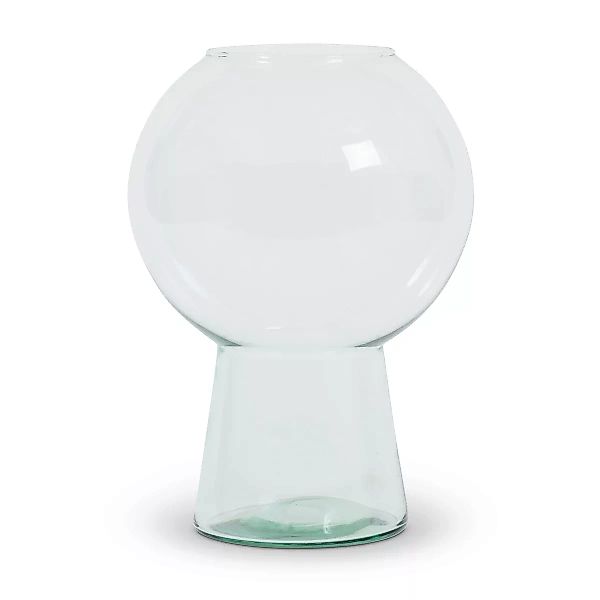 UNC Vase recyceltes Glas L 24,9cm Klar günstig online kaufen