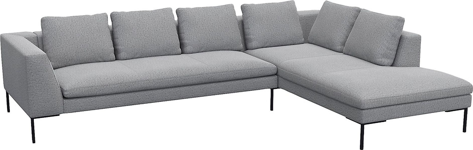 FLEXLUX Ecksofa "Loano, superbequemer Sitzkomfort durch Kaltschaum im Sitz, günstig online kaufen