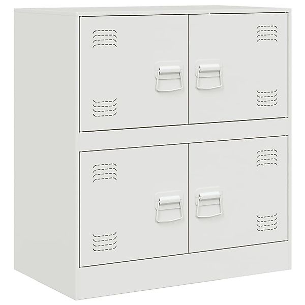 vidaXL Sideboard Weiß 67x39x73 cm Stahl 841654 günstig online kaufen