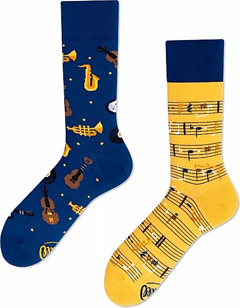 Many Mornings Socken Music Notes - Größe 39-42 günstig online kaufen