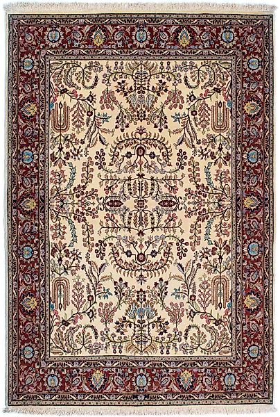 morgenland Orientteppich »Perser - Ghom - 207 x 142 cm - beige«, rechteckig günstig online kaufen