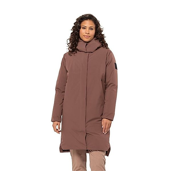 Jack Wolfskin Daunenmantel Luisenplatz Coat (wasserdicht, winddicht) rotbra günstig online kaufen