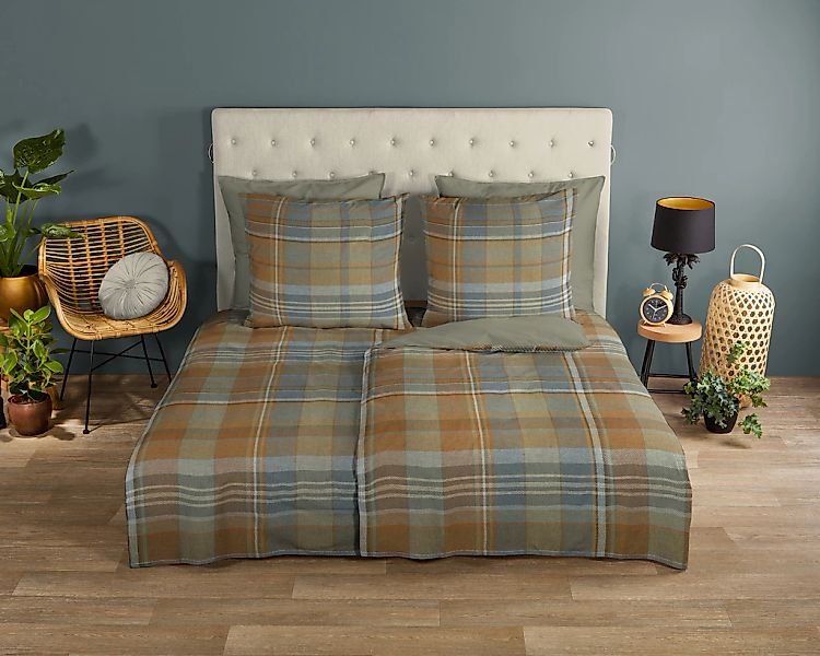 good morning Wendebettwäsche "Humfried" 2 Stk. 100% Baumwolle, Renforcé, Re günstig online kaufen