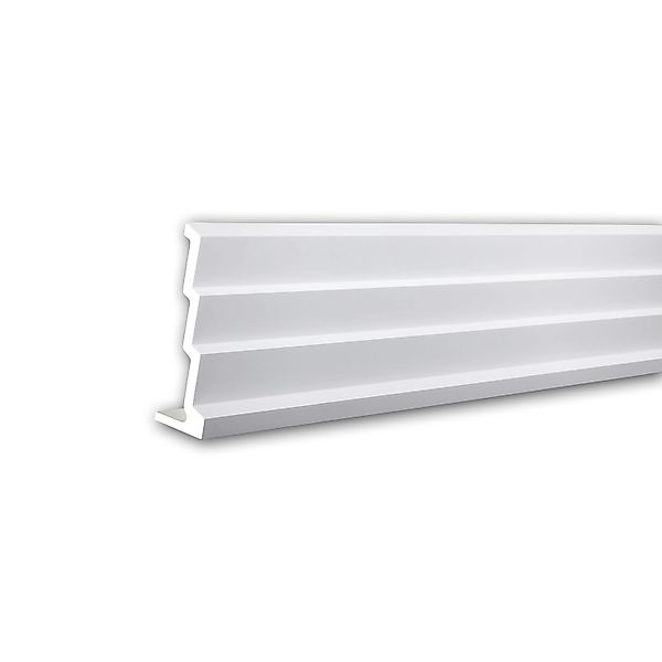 PROFHOME 150145 Eckleiste aus Polyurethan Deckenleiste Stuckleiste 2 m 200 günstig online kaufen