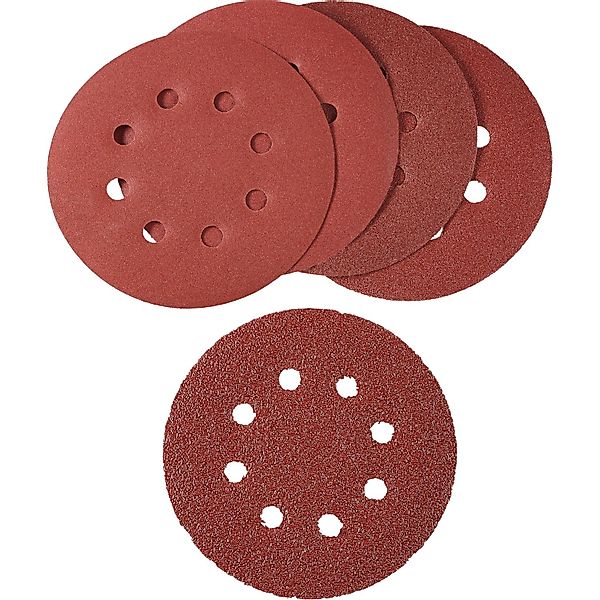 LUX-TOOLS Schleifauflagen-Set Classic für Excenterschleifer Ø 125 mm 5-teil günstig online kaufen