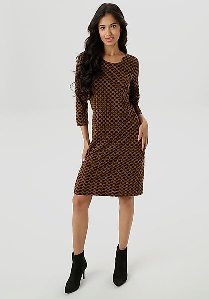 Aniston SELECTED Jerseykleid mit schöner Oberflächenstruktur günstig online kaufen