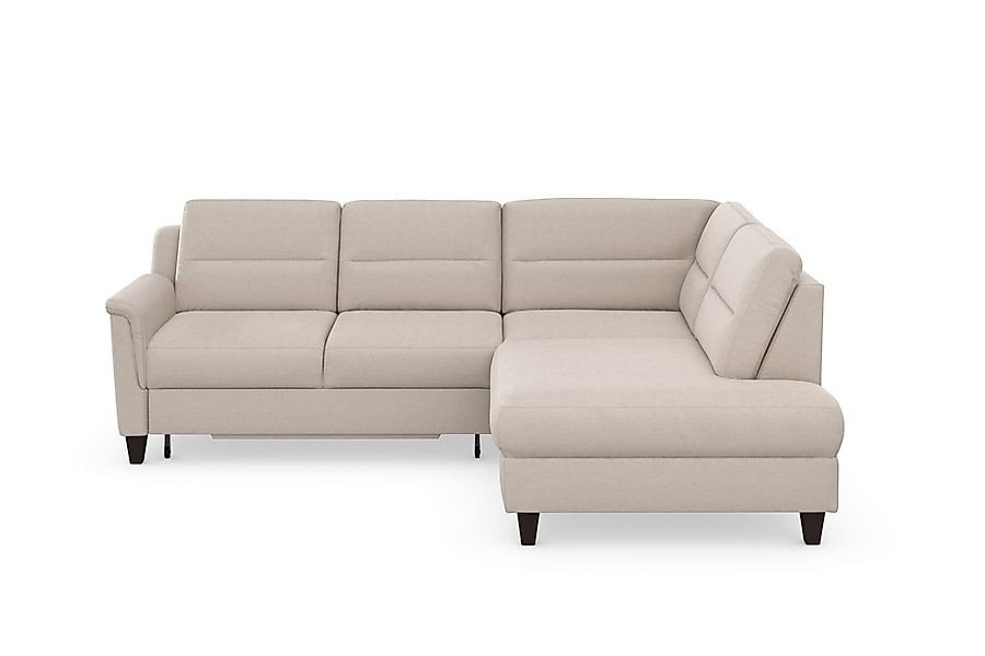 sit&more Ecksofa »Farö L-Form« inklusive Federkern, wahlweise mit Bettfunkt günstig online kaufen