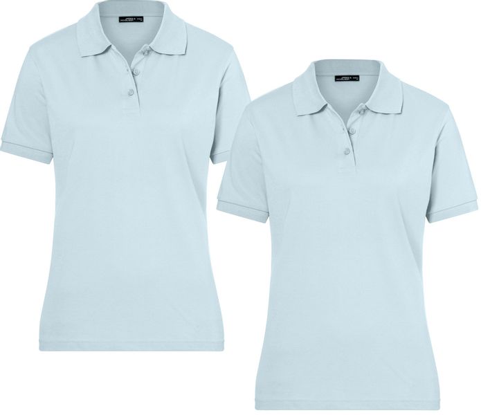 James & Nicholson Poloshirt Doppelpack Feines günstig online kaufen
