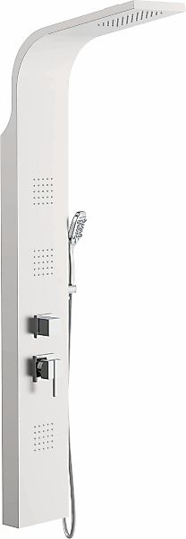 welltime Duschsäule "Miami" Duschsystem mit Regendusche,Massagedüsen & Hand günstig online kaufen