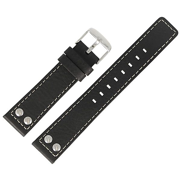 MARBURGER Uhrenarmband 22mm Leder günstig online kaufen