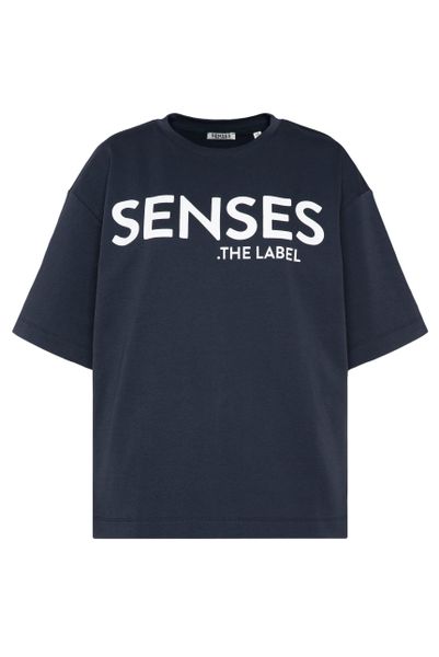 SENSES.THE LABEL Rundhalsshirt aus Baumwolle günstig online kaufen