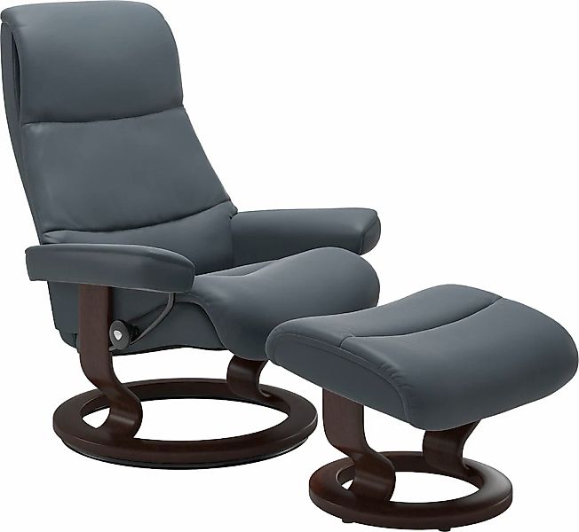 Stressless Relaxsessel "View" Set, Relaxsessel mit Hocker, mit Classic Base günstig online kaufen