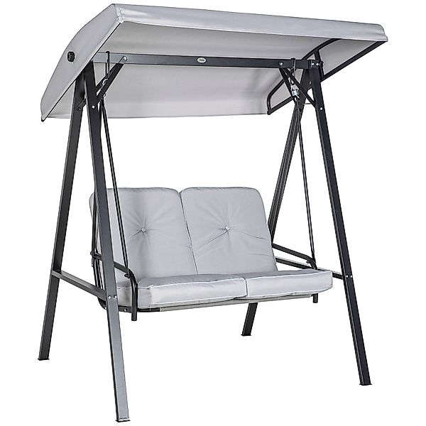 MC Star Hollywoodschaukel 2-Sitzer Gartenschaukel mit günstig online kaufen