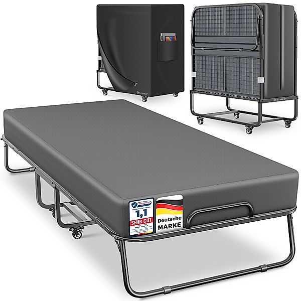 KESSER Gästebett 200x90cm Klappbett faltbares Reisebett günstig online kaufen