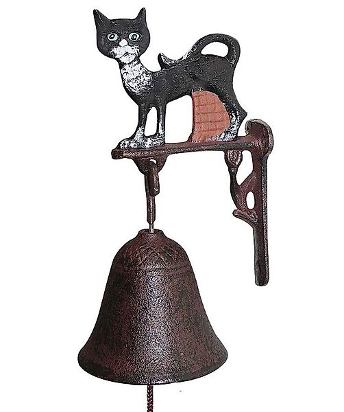Türglocke Katze Gusseisen Antik-Landhausstil – Dekorative Haustür- & Garten günstig online kaufen