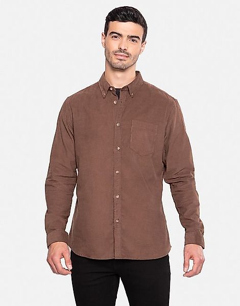 Threadbare Langarmhemd Cord Kofi (1-tlg) im klassischen Design günstig online kaufen