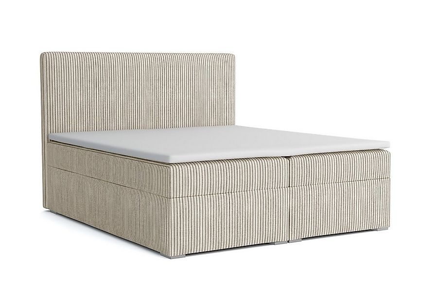 Deine Möbel 24 Boxspringbett LOFT IV Boxspring Komplettbett Polsterbett Bon günstig online kaufen