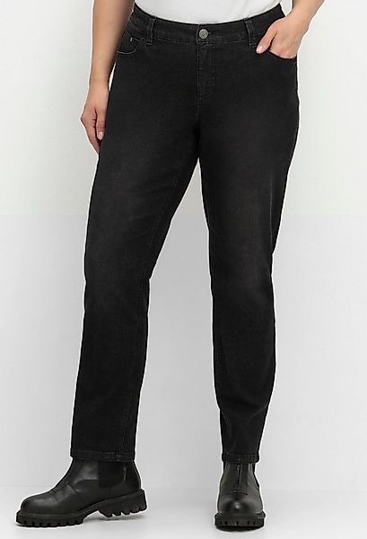 Sheego Bequeme Jeans 5-Pocket-Jeans . im komfortablen Curvy-Schnitt VERENA günstig online kaufen