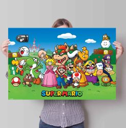 Reinders Poster "Poster Super Mario" Comic 1 Stk. tlg. günstig online kaufen