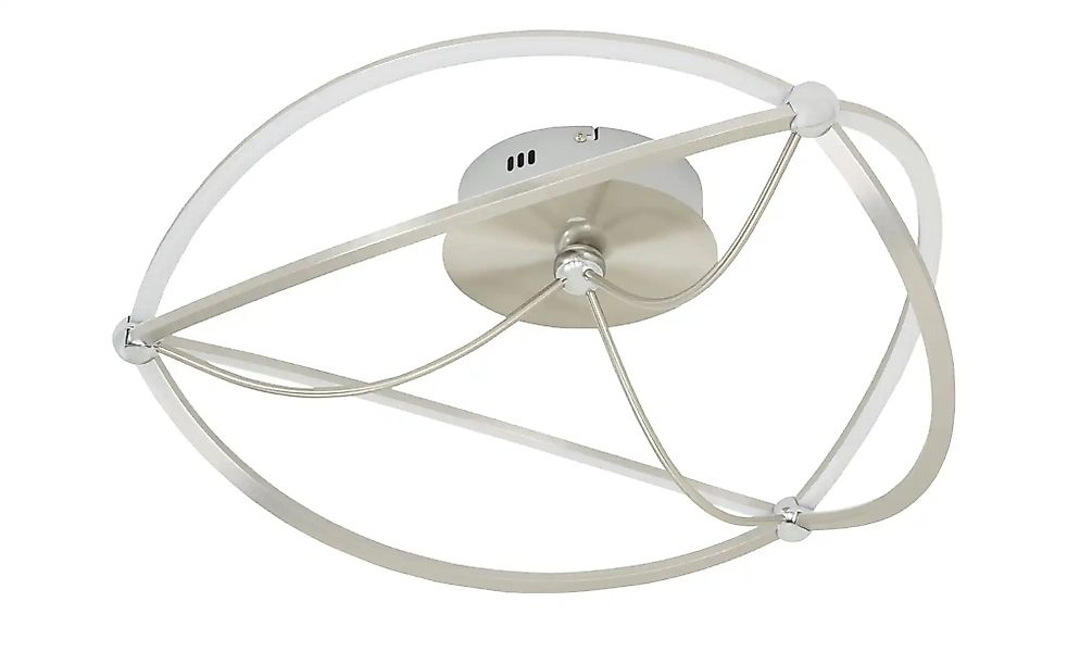 Trio LED-Deckenleuchte  Nickel-matt  geschwungen  Charivari ¦ silber ¦ Maße günstig online kaufen