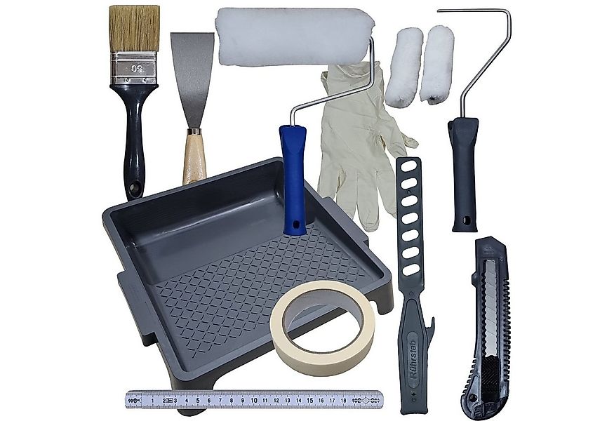 NYVI Malerset Maler Set Advance DIY - 15-teiliges Lackierset, (Set, 15-tlg. günstig online kaufen