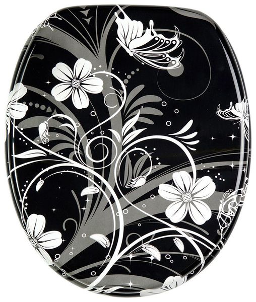 Sanilo WC-Sitz White Flower, mit Absenkautomatik günstig online kaufen