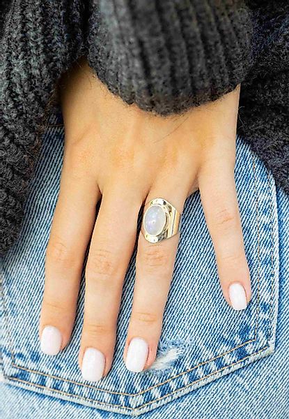 mantraroma Silberring RAHMAT aus 925 Silber günstig online kaufen