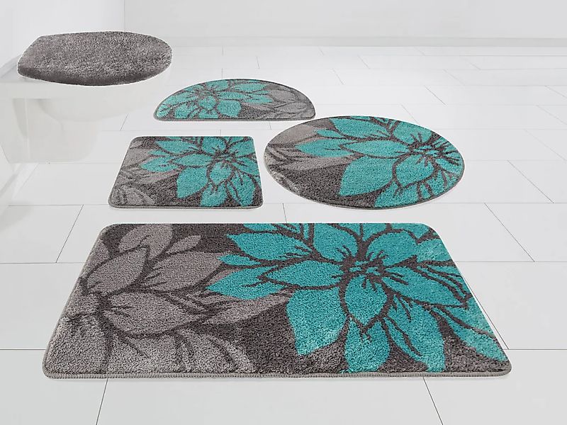 my home Badematte "Susan" Höhe 15 mm fußbodenheizungsgeeignet  strapazierfä günstig online kaufen