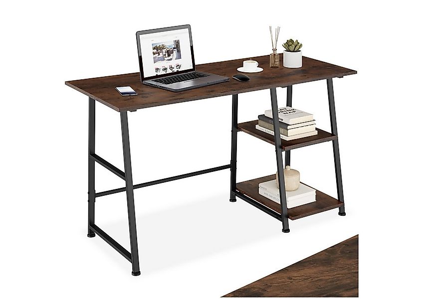 tectake Schreibtisch Computertisch Paisley 120x50x73,5cm (1-St., 1 tlg), Ru günstig online kaufen