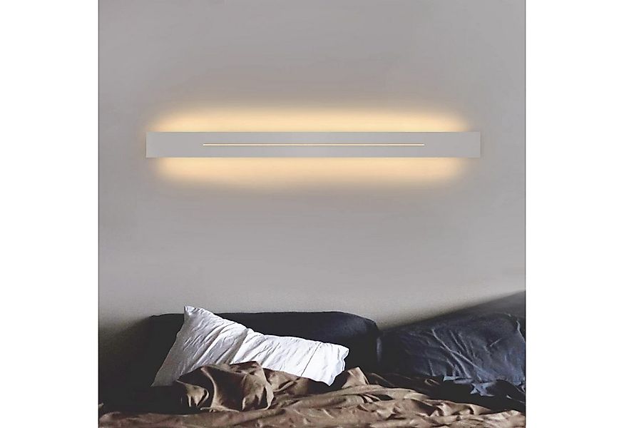 Nettlife LED Wandleuchte LED Wandleuchte 60cm Weiß warmweiß schlanke, LED f günstig online kaufen