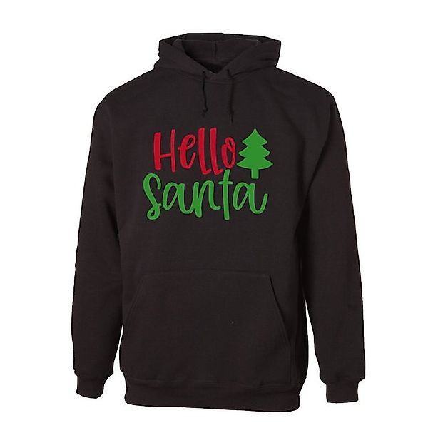 G-graphics Hoodie Hello Santa Unisex mit trendigem Frontprint mit Weihnacht günstig online kaufen