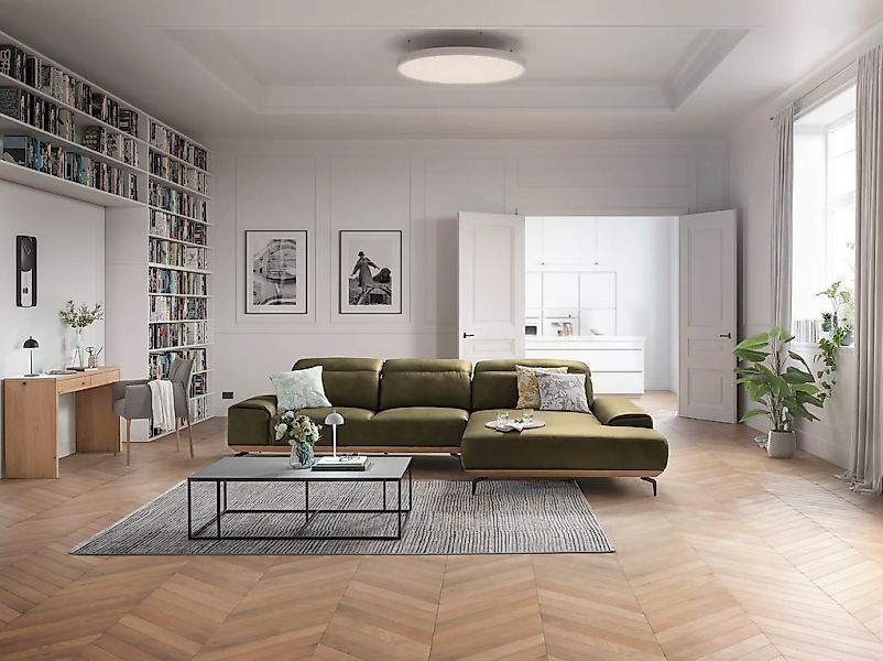 Musterring Wohnlandschaft "MR 2490 Ecksofa mit erstklassigem Sitzkomfort, L günstig online kaufen