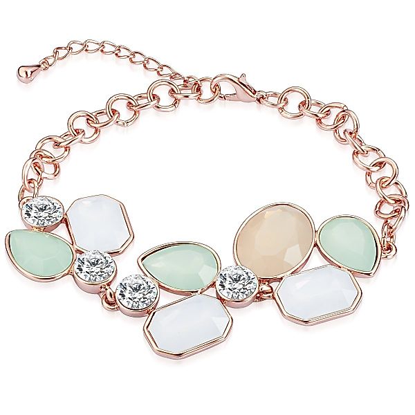 Lulu & Jane Armband roségold, Metall-Legierung günstig online kaufen