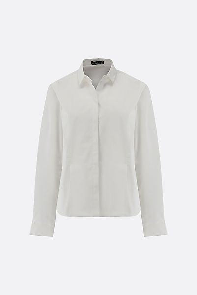 Boxy cropped Hemdbluse günstig online kaufen