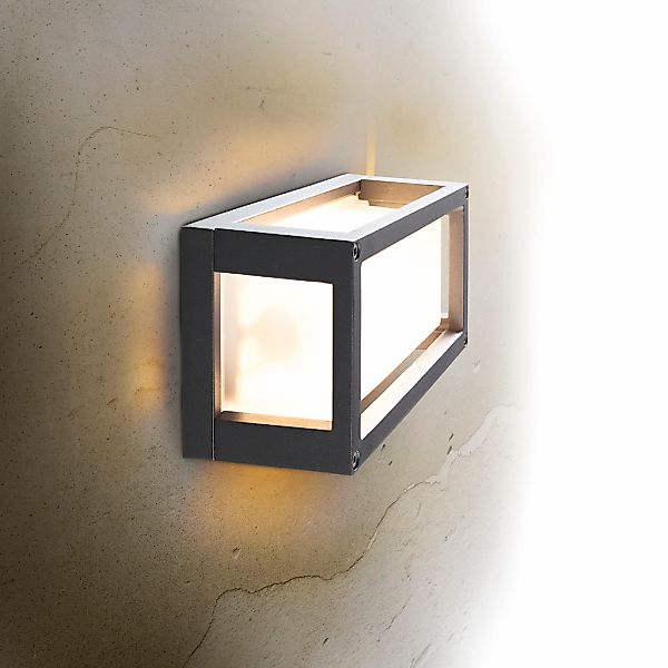 HEITRONIC Außen-Wandleuchte "Sevilla" E27 Wand-Außenleuchte, vollflächiger günstig online kaufen