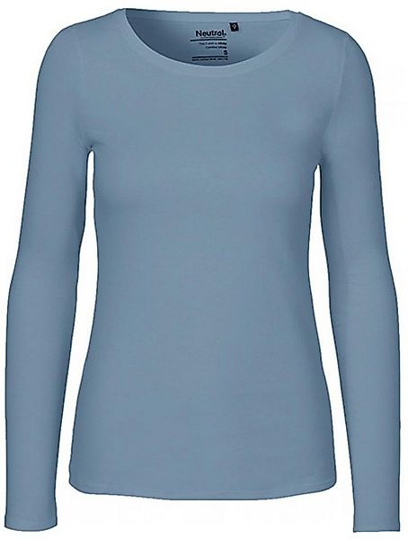 Neutral Langarmshirt Damen Long Sleeve T-Shirt / 100% Fairtrade-Baumwolle günstig online kaufen