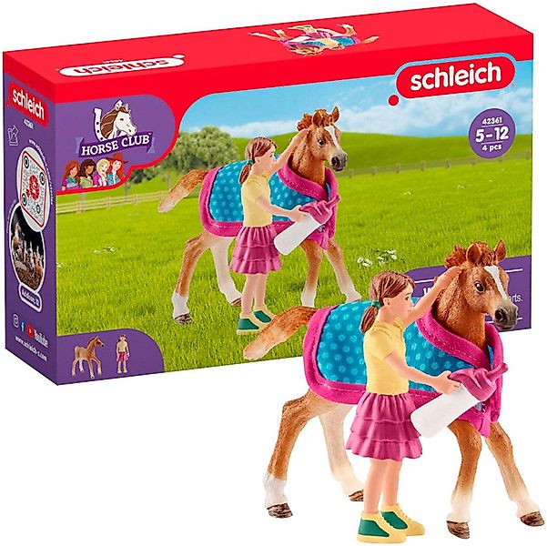 Schleich® Spielfigur »HORSE CLUB, Fohlen mit Decke (42361)« günstig online kaufen