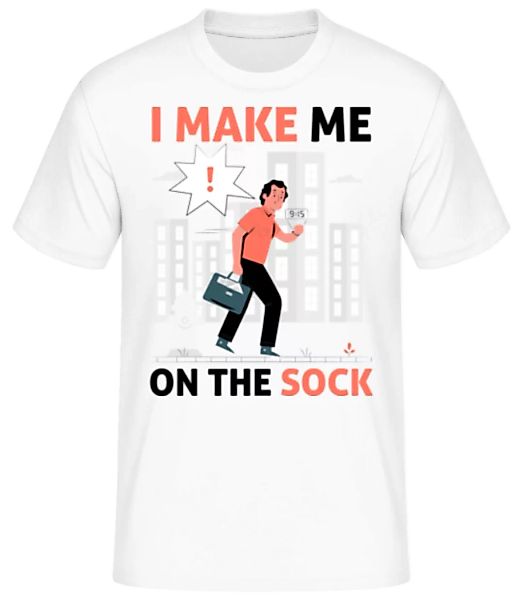 I Make Me On The Sock · Männer Basic T-Shirt günstig online kaufen