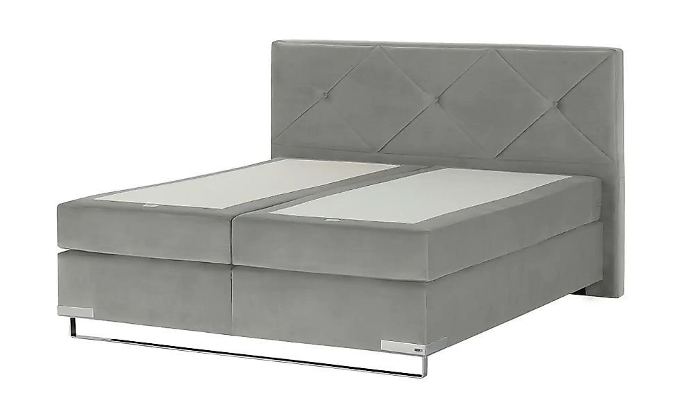 Musterring Boxspringbett Standardversion Dubai  ¦ grau ¦ Maße (cm): B: 217 günstig online kaufen