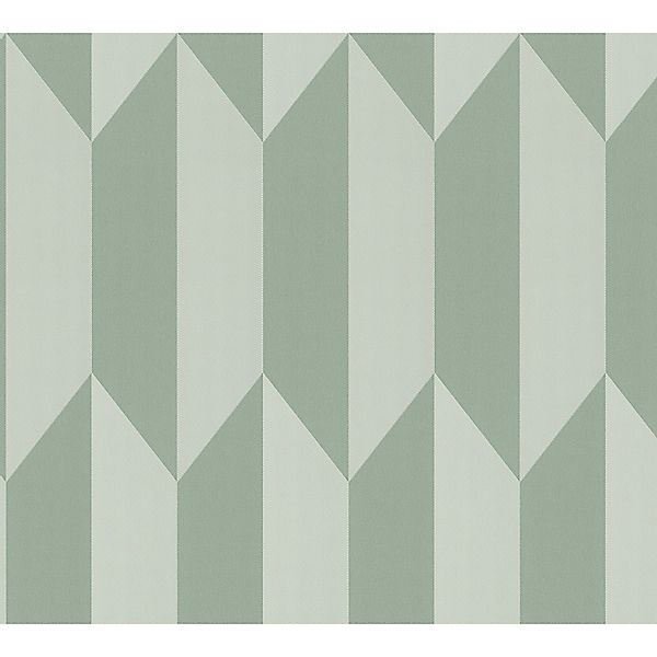 AS Creation Vliestapete Grafik 3D-Effekt 10,05 m x 0,53 m Grün FSC® günstig online kaufen