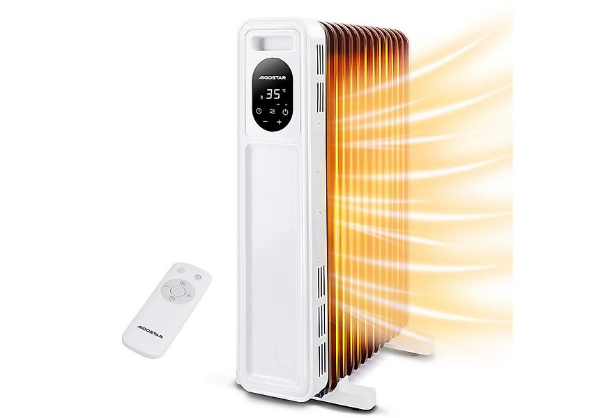 Aigostar Ölradiator Energiesparend Heizung Elektrisch mit Thermostat & Fern günstig online kaufen