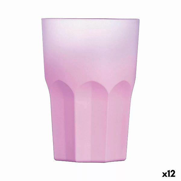 Becher Luminarc Summer Pop Rosa Glas (400 Ml) (12 Stück) günstig online kaufen