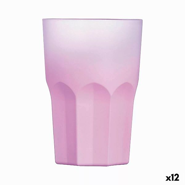 Becher Luminarc Summer Pop Rosa Glas (400 Ml) (12 Stück) günstig online kaufen