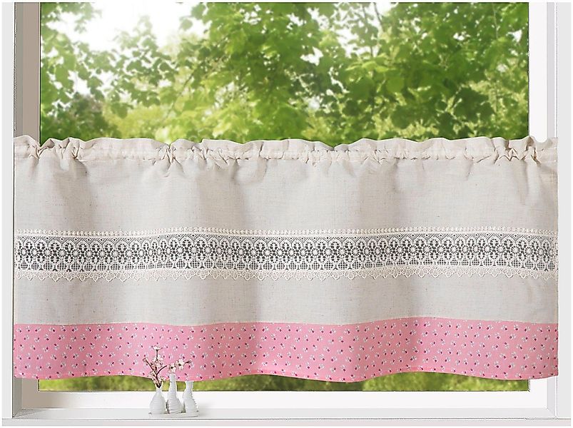 Weckbrodt Scheibengardine Alicia, Stangendurchzug (1 St), günstig online kaufen